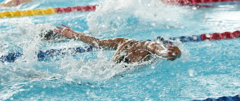 Webconfrontation U13 — Natation course
