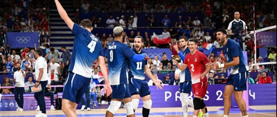 VNL - France vs Serbie