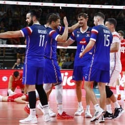 VNL - France vs Japon